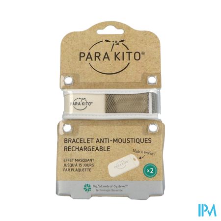 Parakito Diffuz Bracelet Colors Antimoustique Blanc