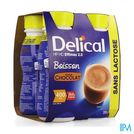 DELICAL EFFIMAX 2.0 CHOCO 200X4
