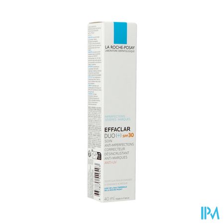 La Roche Posay Effaclar Duo+ Soin Correcteur Spf30 Gel 40ml