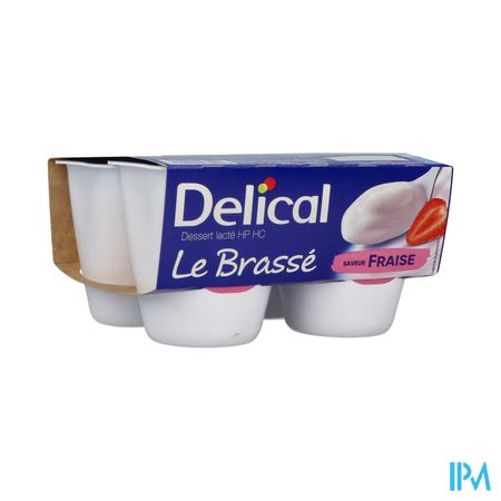 Delical Le Brasse Fraise 4x200g