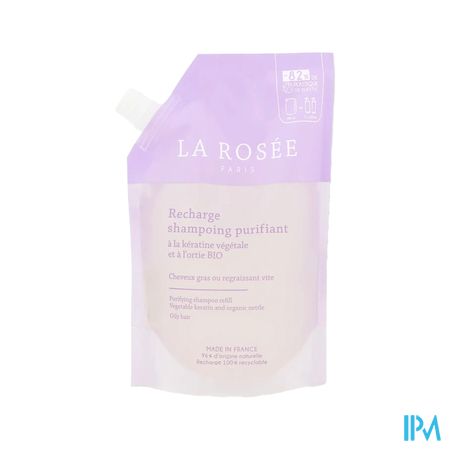 La Rosee Shampooing Purifiant Ortie Recharge 400ml