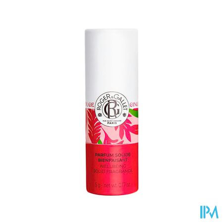 Roger Gallet Gingembre Rouge Parfum Solide Bienfaisant Stick 5g