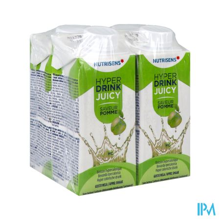 HYPERDRINK JUICY POMME 200ML 4