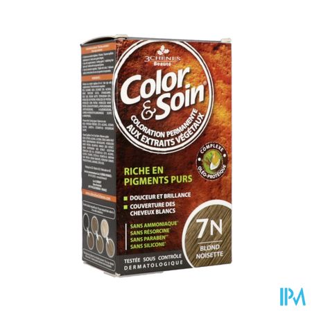 Color Soin 7n Blond Noisette Etui 60ml X2