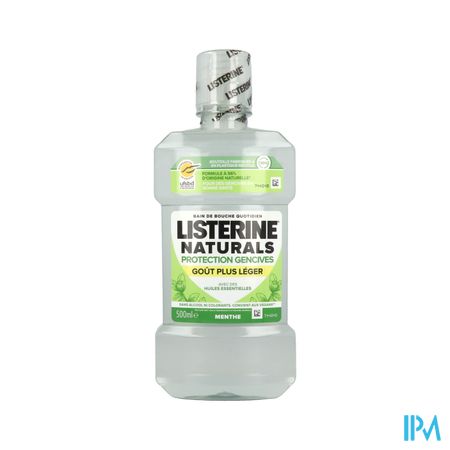 Listerine Natural Protection Gencives Bain De Bouche 500ml