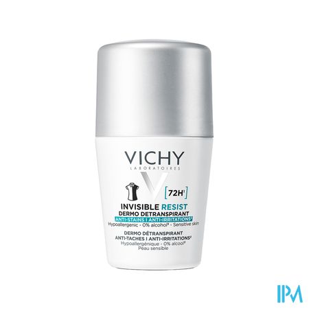 Vichy Deodorant 72h Invisible Resist Roll On 50ml