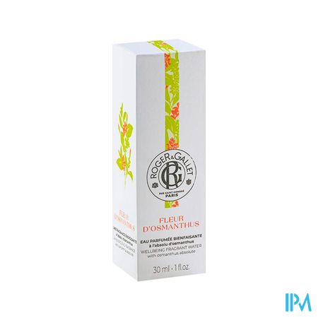 Roger Gallet Fleurs D'osmanthus Eau Parfumee Bienfaisante 30ml