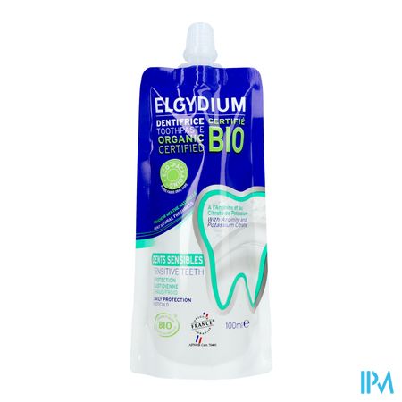 Elgydium Bio Dentifrice Dents Sensibles 100ml