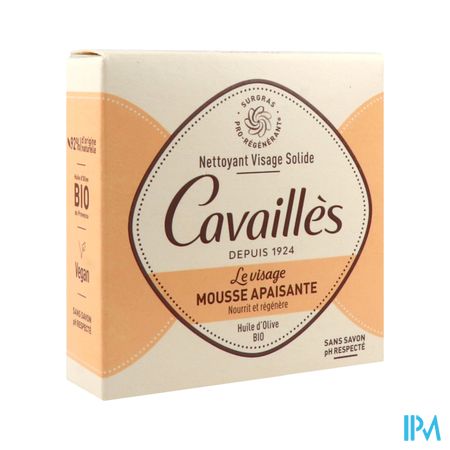 Roge Cavailles Nettoyant Visage Solide Mousse Apaisante 70g