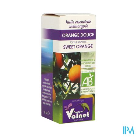 Valnet Huile Essentielle Orange Douce Bio 10ml