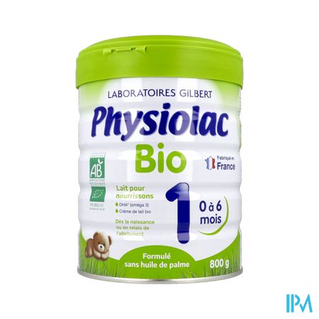 PHYSIOLAC LAIT BIO1 PDR 800G