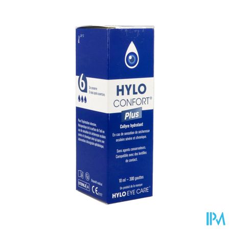 Hylo Confort Plus Collyre Hydrantant 10ml