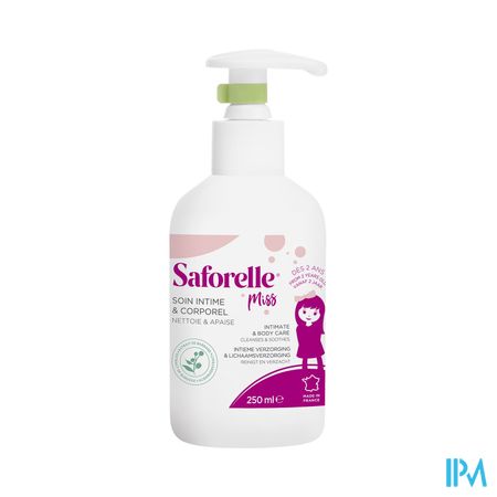 Saforelle Miss Soin Intime Corporel Fl 250ml