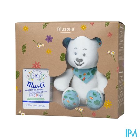 Mustela Bebe Coffret Musti 2023 Eau Parfumee + Peluche