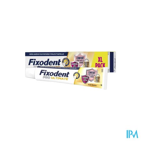 Fixodent Pro Ultimate Creme Adhesive Pour Prothese Dentaire Neutre 57g