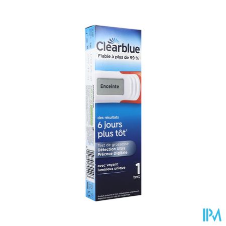 Clearblue Test De Grossesse Detection Ultra Precoce Digital X1