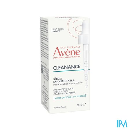 Avène Cleanance Sérum Exfoliant AHA 30 ml