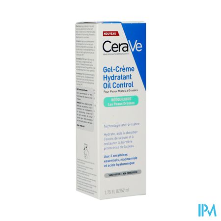 Cerave Gel Creme Hydratant Oil Control 52ml
