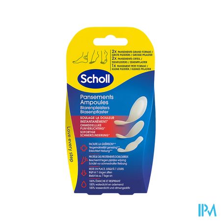 Scholl Pansement Ampoules Mix 5