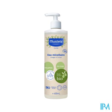 Mustela Eau Micellaire Sans Rincage Bio 400ml