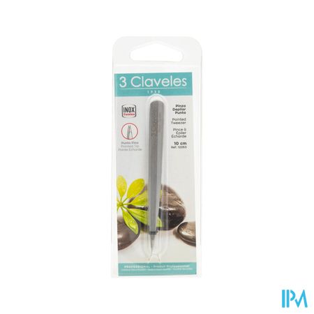 3 Claveles Pince A Echardes Inox 10cm