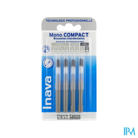 Inava Mono Compact Brossette Grise X4