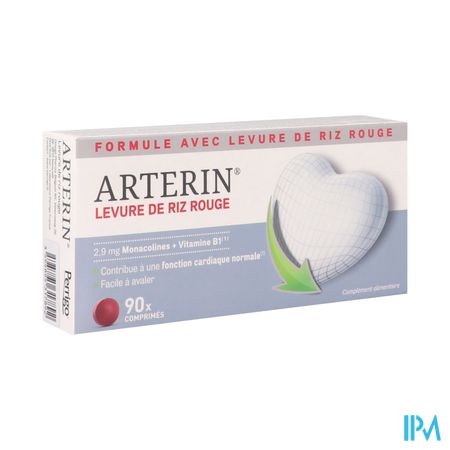 Arterin Levure De Riz Rouge 2mg9 Comprime Pack Eco 90