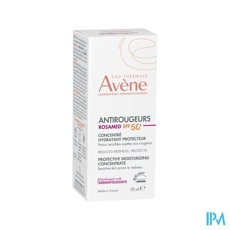 Eau Thermale Avene Antirougeurs Rosamed Spf50+ Concentre Hydratant Protecteur 30ml
