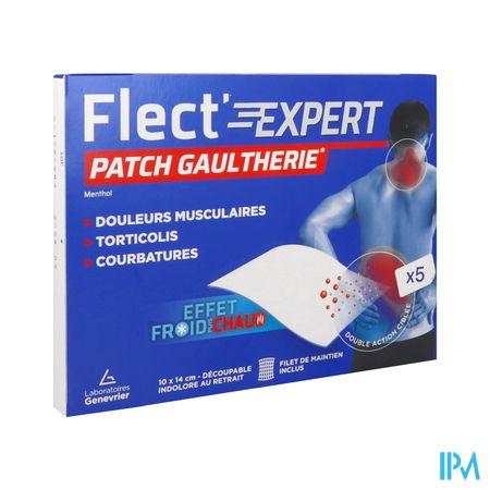 Flect'expert Patch Gaultherie Effet Froid Puis Chaud X5