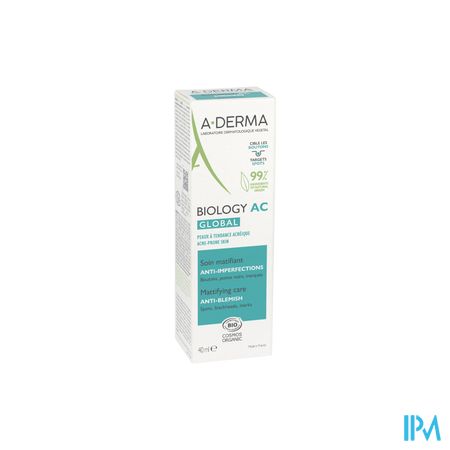 A Derma Biology Ac Global Soin Matifiant Antiimperfections 40ml