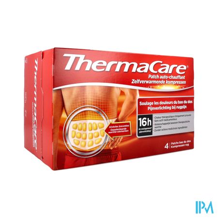 Thermacare Patch Chauffant Dos Ceinture Ajustab X4