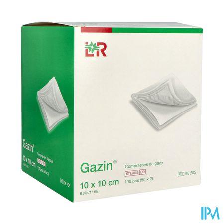 Lohmann Gazin Compresse Sterile 10cm X 10cm Sachet 2 50