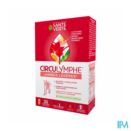 CIRCULYMPHE SANTE VERTE CPR30