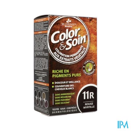 Color Soin 11r Rouge Myrtille Etui 60ml X2