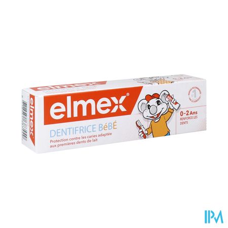 Elmex Bebe Dentifrice 0/2ans 50ml