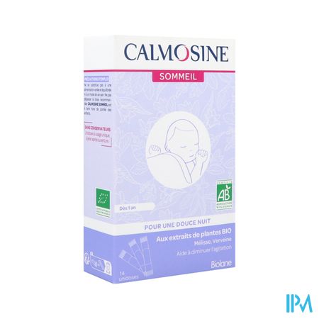 Biolane Calmosine Sommeil Boisson Bio Dose 10ml 14
