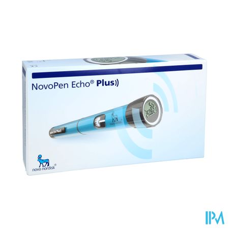 Novopen Echo Plus Stylo Injecteur D'insuline Connecte Pour Cartouche Penfill 3ml Bleu
