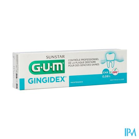 Gum Gingidex 0.06 Dentifrice 75ml